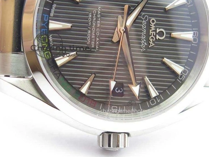 0517 Versatile Aqua Terra ‘PyeongChang 2018’ JHF Best Edition Black Dial On SS Bracelet A 8204